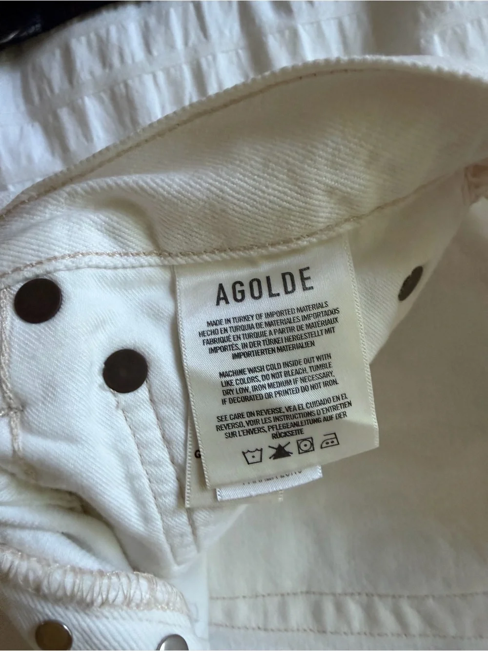 Agolde high rise